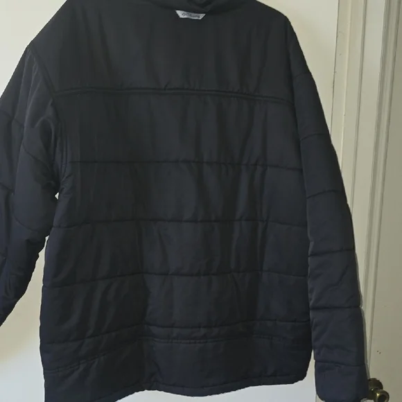 Columbia Black Puffer Jacket Men Xl - Picture 2 of 2